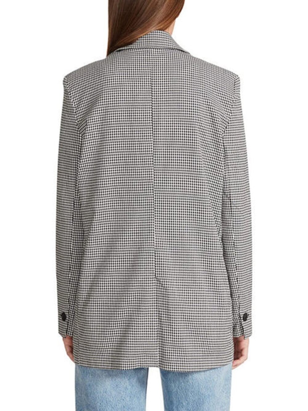 BB Dakota X Steve Madden Houndstooth Oversized Blazer Size S - Picture 2 of 6
